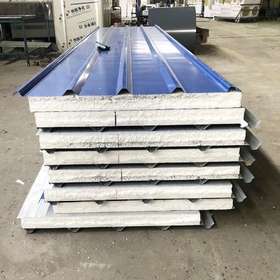 Pre Engineered EPS Aluminum Panel Sandwich Wall Panel For Warehouse