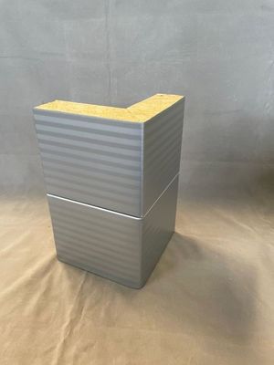 100mm 125mm 150mm Corner Fiberglass Sandwich Panel Aluminum Foam For Building