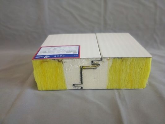 Customized Modern Fireproof Glass Wool Sandwich Panel Waterproof Soundproof