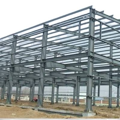 Prefabricated Steel Warehouse Shed Metal Frame Modular High Quality Low Cost Metal Light Steel Mobile Warehouse