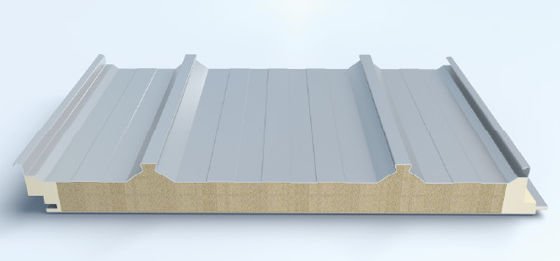 Thermal Insulation Acoustic Sandwich Panel Roof Installation Heat Insulation Sound Proof