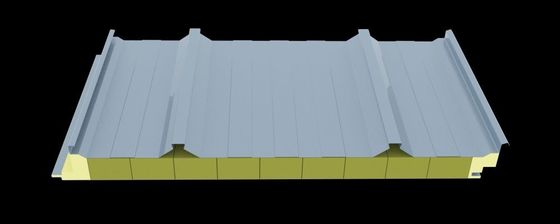 Customized Rock Wool Acoustic Panel Steel Thickness 0.4mm-0.8mm Heat Insulation