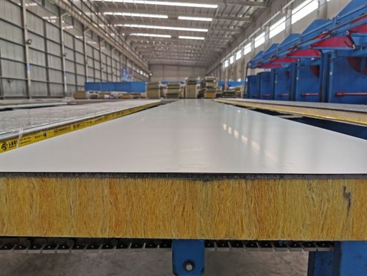 125mm Fireproof Grade A Acoustic Sandwich Panel Moisture Resistance