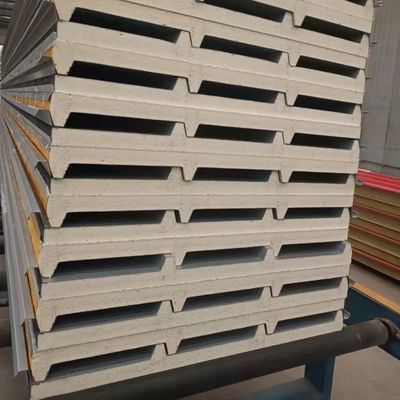 Foam Thermal Board PUR Sandwich Panel Exterior Partition Steel Structure