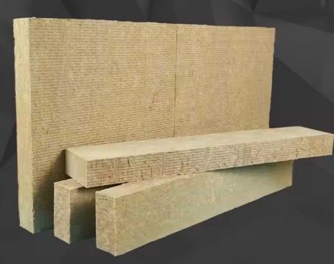 Soundproof Waterproof Rock Wool Insulation Panel Wall Insulation Board For Building Construction
