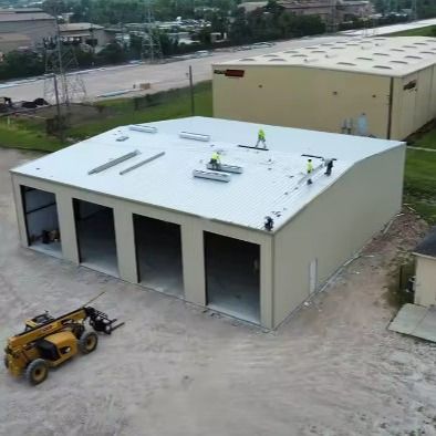 Durable Structural Prefab Steel Warehouse High Effective