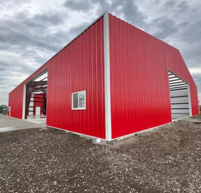 1000 Square Meter Prefabricated Ready Made Steel Structure Warehouse Building for Food Factory