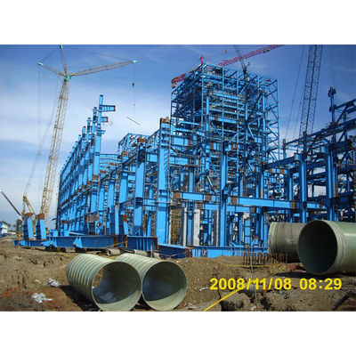 Light Steel Structure Prefab Steel Warehouse With C/Z Galvanized Steel Q235 Purlin And Rockwool Sandwich Panel Roof Wall Panel