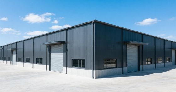 Easy Installation Industrial Prefabricated Warehouse Building For Garage