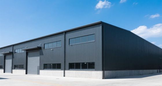 Secure 40x60 Prefab Steel Warehouse Buildings Weather-Resistant