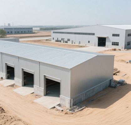 Low-cost High Quality Large-scale Prefabricated Steel Structure Warehouse Building Prefab Garages Building Kits in China