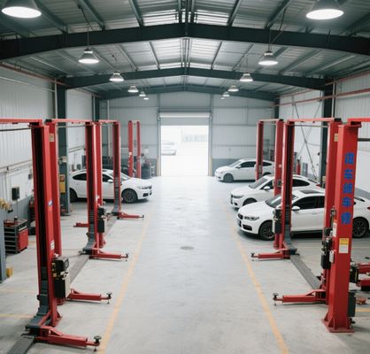 Steel Structure Large-scale Auto Parts Factory Industrial Prefab Workshop Customized Warehouse Automobile Serviced Warehouse