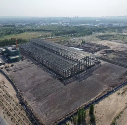 Prefabricated Carbon Steel Structure Industrial Plant Workshop Warehouse and Outdoor Hall/ Farmhouse Storage Solution