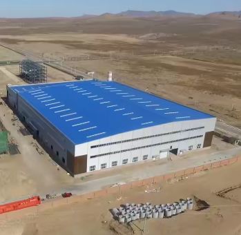 H‑beam Metal Industrial Structure Heavy Load Storage Workshop Diagonal Bracing Parts Custom Eave Height On‑site Erection Documentation