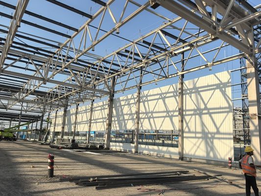 Modular Erection Steel Industrial Plant For Mechanical Processing Anchor Bolt Sets Custom Bay Width Complete Technical Documentation