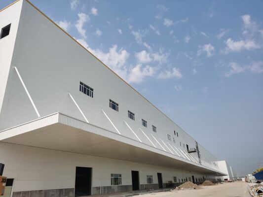 Modular Steel‑Framed Processing Plant Automobile Component Workshop Roof Drainage Assembly Foundation Anchor Parts Project Drawings Supply