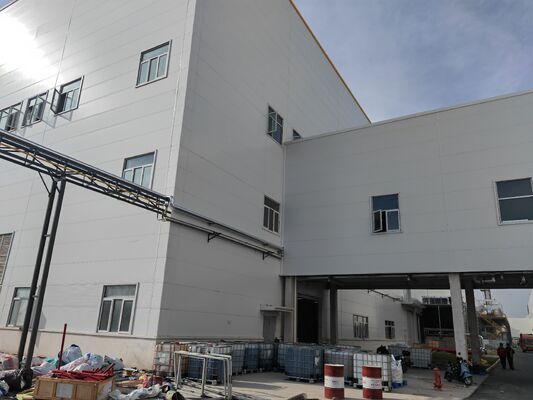 Portable disassembled metal building set industrial workshop freight storage house factory showroom outdoor material stacking yard