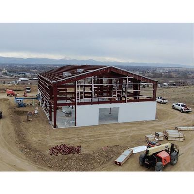 Metal Building Material Prefab Warehouse For Sale Building Steel Structure Metal Warehouse Prefab Commercial Building Structure
