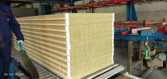 CE Certificate Insulated PU Panel Wall Sound Absorbing 80mm 100mm