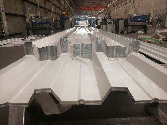 Color Coated Profiled Zincalume Corrugated Roof Sheets ISO9001 Certificated