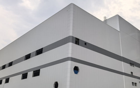 Q235B Q355B Galvanized Purlin Metal Shed Design Prefabricated Steel Structure Workshop Building For Self Storage