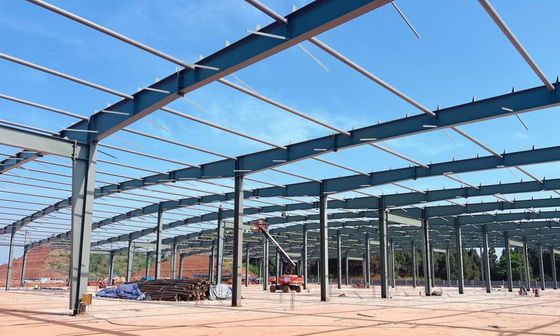 3D Model Design Hot Sale Metal Structure Prefab Building Steel Structure High Rise Building