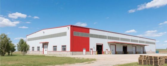 Eco-Friendly Spacious Prefab Warehouse Building Weather-Resistant