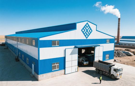 Disassemblable Metal Steel Structure Mining Processing Workshop Horizontal Bracing Assembly Pre‑cut Frame Parts Overseas Project Support