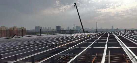 Modular Steel‑Framed Processing Plant Automobile Component Workshop Roof Drainage Assembly Foundation Anchor Parts Project Drawings Supply