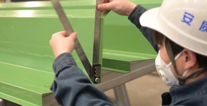 Quality inspection process 1 — vacuum spectrometer testing of steel components