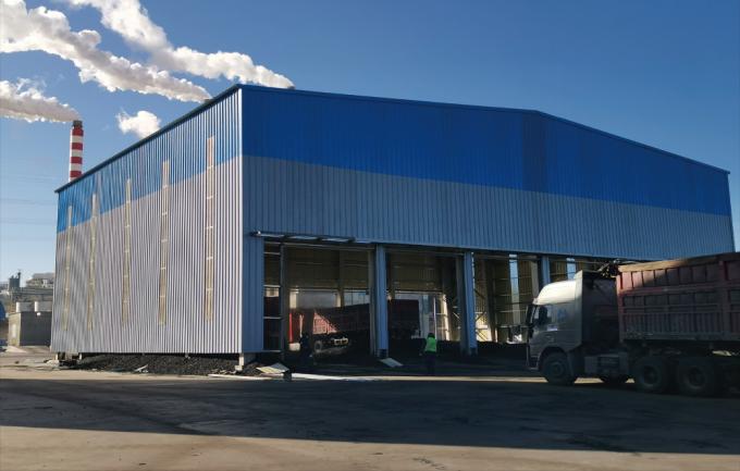 Steel structure warehouse project case study 4 — industrial storage building